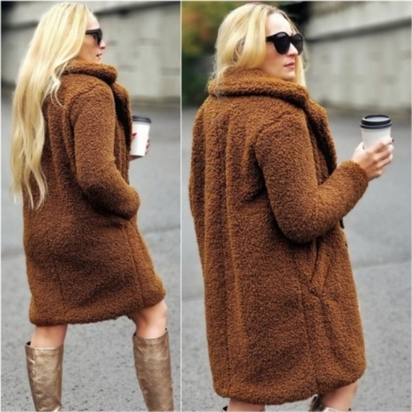 š LAST 1 š Teddy Bear Coat - Picture 3 of 4